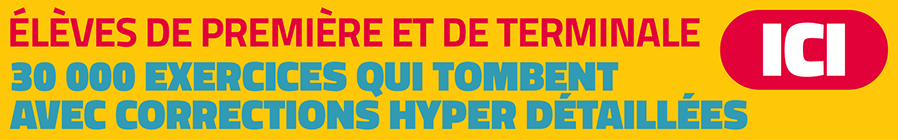 Exos impeccablement corrigés 