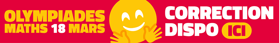 Correction Olympiades
